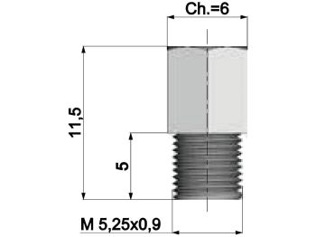 carburetor main jet Polini for Mikuni - 290