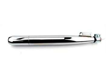 Exhaust stainless steel 535mm 60mm 28mm for Puch Monza