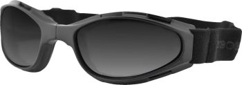 GOGGLE CROSSFIRE BLACK W/ SMOK