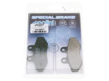 brake pads Polini organic for Yamaha Cygnus, MBK Flame