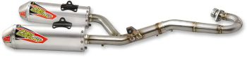 EXHAUST T6 SS DUAL S/A