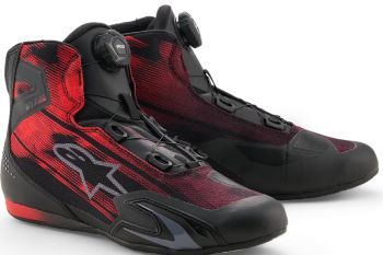 SHOE CELER VENTED BLACK/RED 14
