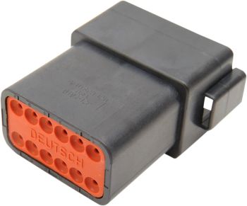 RECEPTACLE DEUTSCH BLK 12