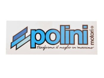 sticker Polini logo 120x40mm