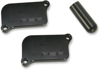 BLOCK OFF PLATE BLACK