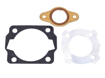 crankshaft bearing set Schmitt SKF, FKM Premium C4 for Piaggio Ciao, Bravo, Boxer moped