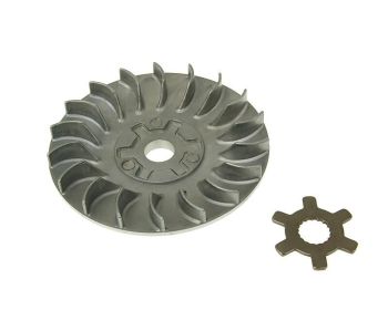 half pulley Naraku for variator incl. locking star washer for Minarelli