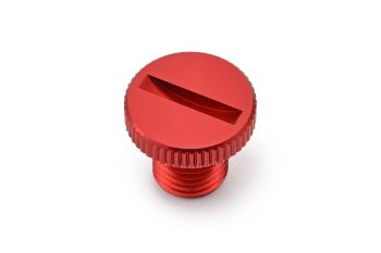MIRROR PLUG BOLT RED RIGHT