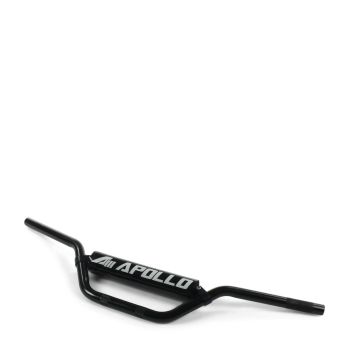 GUIDON ALUMINIUM Ø22MM NOIR