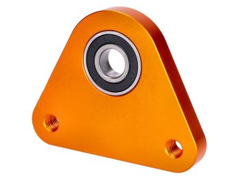 rear wheel bearing plate swiing racing aluminum gold for Piaggio Ciao, Si, Bravo, Boxer