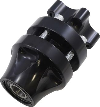 HUB FT SNGL 00-07 FLT BLK