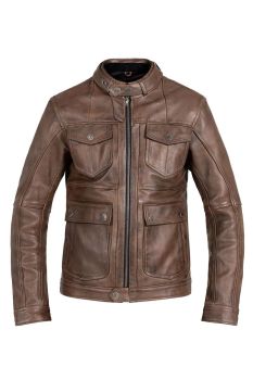 JACKET DRIFTER LEATHER BROWN M