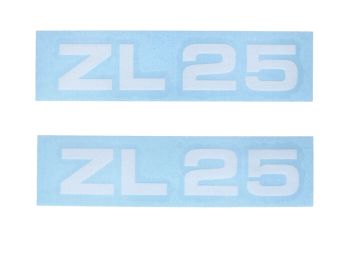 Sticker set MOGA 2 parts width 95mm height 17mm for Zündapp ZL 25