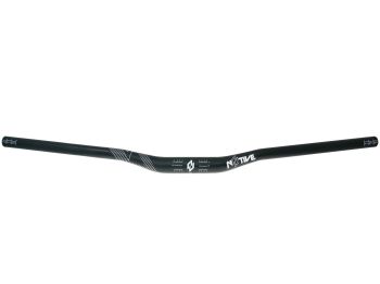 n8tive handlebar AL7075 740x31.8, 20mm rise, 5° up-, 7° backsweep - black