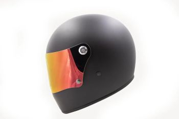 VISOR TROPHY RED CHROMED