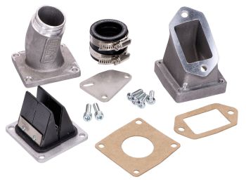intake manifold system EGIG Performance 170 w/ reed block for Vespa Smallframe