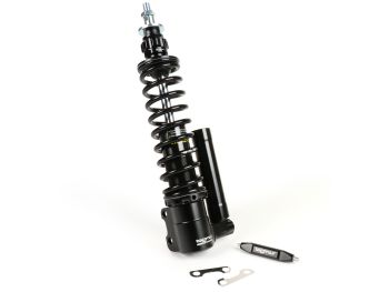 Front shock absorber -BGM PRO SC/F16 COMPETITION, 240mm- Vespa GTS 125-300 (-2013, 2017-2022), GTS SUPER 300 HPE, SUPERSPORT 300, SUPERTECH 300 HPE, GT 125-200, GTL 125-200, GTV 125-300 - black
