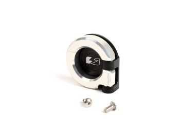 Luggage hook -BGM PRO aluminium CNC- Vespa GT, GTS, GTV, GTL, S - 50-300cc - silver