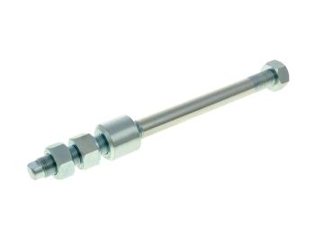 rear wheel axle 12mm for Puch Maxi (cast hub)
