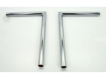 Handlebars chrome 22mm 320mm 240mm for Peugeot 103 MVL, Vogue