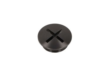 Screw plug 66Heroes M14x1 aluminum black for Sachs 504, 505, 535, 503 2AL/2