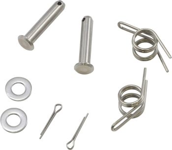 FOOT PEG SPRING/PIN HON