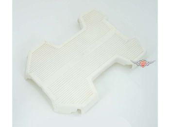 Footboard fairing plastic white for Puch Maxi S, N, moped, moped, mokick