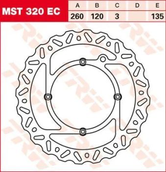 BRAKE ROTOR FIX WAVE L/R