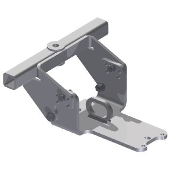 Bronco Adaptor for V-plow 75-135130 for Bronco, Kimpex pushframe