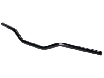 handlebar Enduro / Supermoto Naraku black coated steel for Derbi Senda -2010, RCR