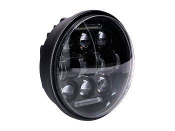 Headlight LED Custom D=146mm 5,75" V11 for Simson S50, S51, S70, S53, S83 Enduro