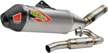 EXHAUST T6 SS/TI/CF KAW
