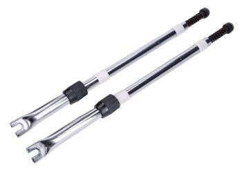 Standpipe set telescopic fork aluminum with springs and collars for Puch Maxi