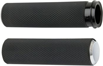 GRIPS - KNURLED - TBW - CHROME