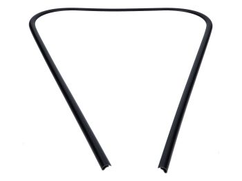 leg shield edge trim / leg shield beading black for LML, Vespa PX80-200
