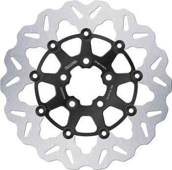 BRAKE DISC FLOAT WAVE BLACK BR