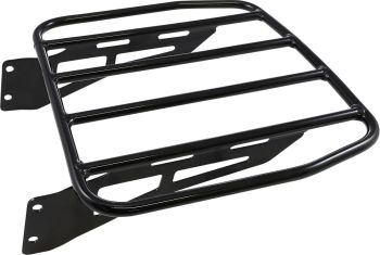 LUGGAGE RACK WIDE BLACK