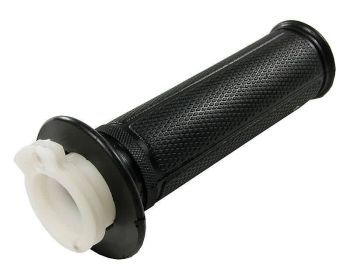 throttle tube with rubber grip right black