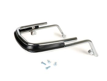 Bumper front -MOTO NOSTRA- Vespa PX80, PX125, PX150, PX200, LML Star, Stella - chrome