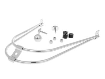 front bumper / trim Buzzetti chromed for Piaggio Liberty 50, 125, 150