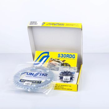 CHAIN KIT STEEL STD GSXR750 85