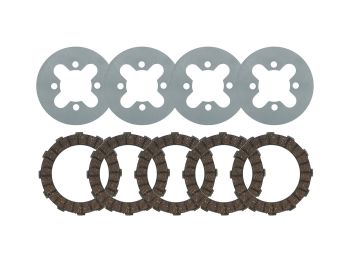conversion kit Venandi 5-disc clutch 0.8mm 12Nm stainless steel for Simson S50, KR51/1, SR4- M53, M54