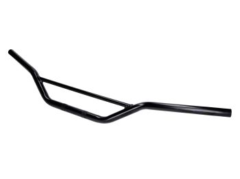 MX handlebar steel w/ crossbar black 22mm - 820mm