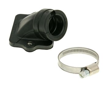 intake manifold Malossi NBR 20.5mm inner diameter, 23mm carb connection for Piaggio