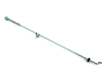 Brake linkage steel 480mm with brake light spring holder for Hercules Prima M, Zündapp, Puch, Miele, DKW, KTM, Rixe, Sachs moped, moped, mokick