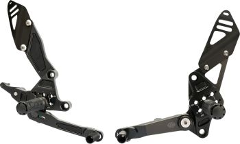 YAMAHA FOOTREST KIT FXR BLACK