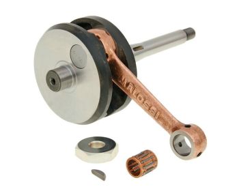 crankshaft Malossi RHQ 10mm piston pin 43mm stroke for Piaggio, Vespa mopeds