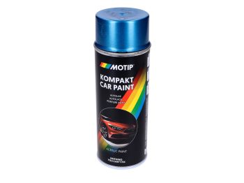 Paint spray Motip brilliant blue metallic No. 33 400ml can for Zündapp Bergsteiger