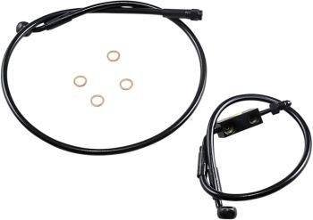 LINE BRAKE FRONT XR BLK
