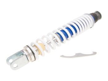 rear shock absorber Carbone Sport 350mm blue / white for Gilera Runner 50, Vespa ET2, ET4, LX, LXV 50